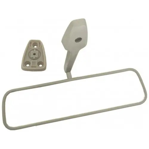 ESPEJO INTERIOR NISSAN Camioneta 720 Mod. 81-93 (Gris Claro) con Base Plastico