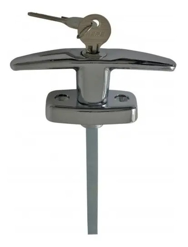 MANIJA EXTERIOR UNIVERSAL con llave TIPO "T" cromada