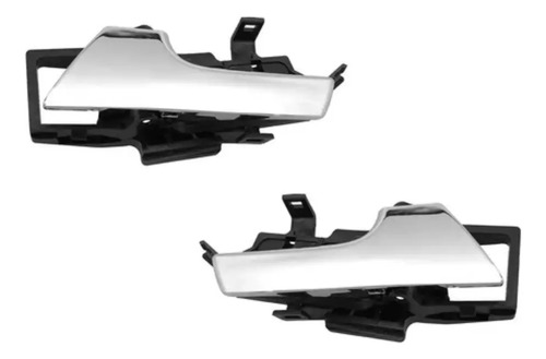 08-17 Chevrolet Aveo Par Manijas Interiores Cromadas 2 Pzs.