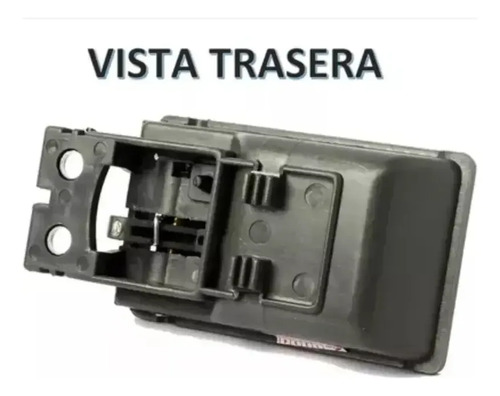 MANIJA INTERIOR ABRIR NISSAN Camta. D21 Mod. 94-08 GRIS con Base