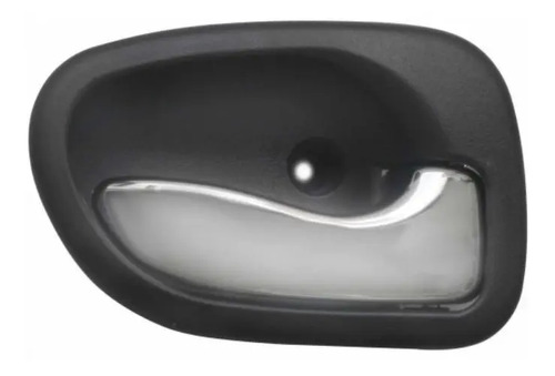 MANIJA INTERIOR ABRIR HYUNDAI Atos Mod. 00-08 Cromada con Base Delantera (Pata Corta) DERECHO