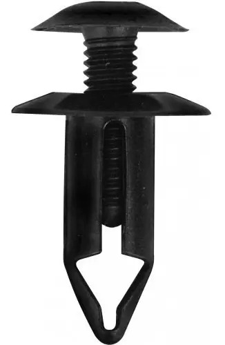 GRAPA CON TORNILLO DE ROSCA NISSAN Mod. 80+ Para Carroceria L=16 mm Ø=15/64" (6 mm) C=14 mm (20 pzas)