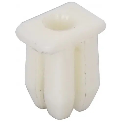 GRAPA UNIVERSAL CHEVROLET Mod. 77+ para tornillo #6 carroceria alto 1.1 cm. 4 patas (20 pzas)