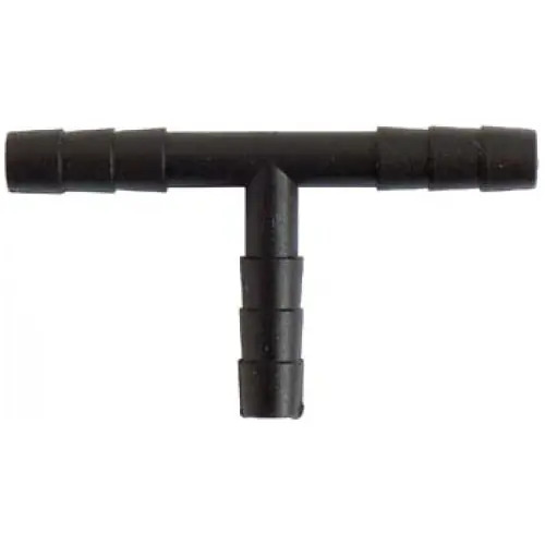 CONECTOR "T" 3 SALIDAS 5/32" x 5/32" x 5/32" Plastico (10 pzas)