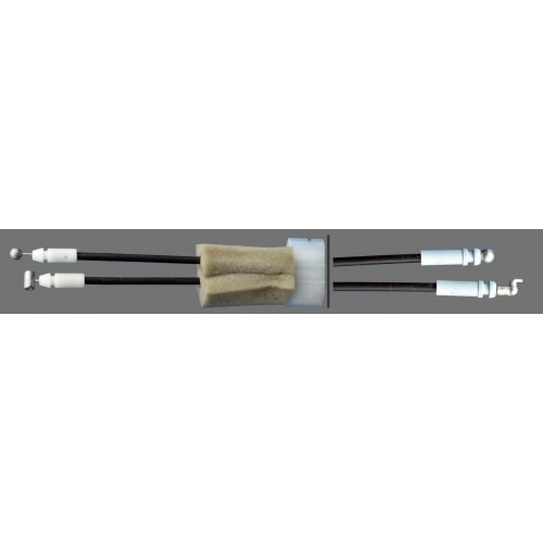 CHICOTES CERRADURA PUERTA HONDA Civic Delantero Mod. 16-20 (Juego 58 - 62.5 cm.) IZQ (Lote) NACIONAL