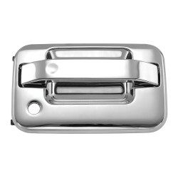 MANIJA EXTERIOR FD LOBO 04-08 LC MARK LT 06-13 CON HOYO PARA LLAVE CROMADA PLASTICO TWN HUSHAN Derecho Delantera