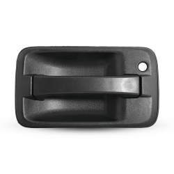 MANIJA EXTERIOR IZ ELF/NPR 09-12 CON HOYO PARA LLAVE CORRUGADA NEGRA PLASTICO TWN HUSHAN 8-98037100-1 Izquierdo Delantera