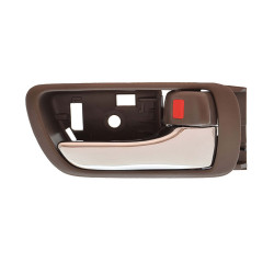 MANIJA INTERIOR TY CAMRY 02-06 CAFE/CROMADO PLASTICO TWN HUSHAN 69205-YC030-MB Derecho Delantera/Trasera