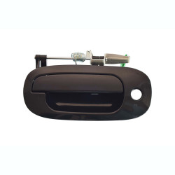 MANIJA EXTERIOR DG DAKOTA 00-01/DURANGO 98-01 CON HOYO PARA LLAVE LISA PARA PINTAR NEGRA PLASTICO TWN HUSHAN Izquierdo Delantera