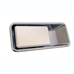 MANIJA EXTERIOR JP WRANGLER 87-06 MEDIA PUERTA CROMADA ZINC TWN HUSHAN Derecho Delantera
