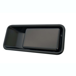 MANIJA EXTERIOR JP WRANGLER 87-06 MEDIA PUERTA LISA NEGRA ZINC TWN HUSHAN 55176549AB Izquierdo Delantera