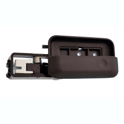MANIJA INTERIOR FD F-150 REGULAR CAB/CREW CAB/LOBO REGULAR CAB/CREW CAB 04-08 SEGURO MANUAL NEGRO PLASTICO TWN HUSHAN 7L3Z-15219A65-AB Izquierdo Delantera/Trasera