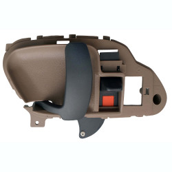 MANIJA INTERIOR CV CHEYENNE/CUSTOM 95-98/SUBURBAN 95-99/SILVERADO 95-98/TAHOE 95-99 GM SIERRA/YUKON 95-98 CD ESCALADE ESV 95-00 CV PICK UP 95-98 CAFE ZINC CON PLASTICO TWN HUSHAN 15708051 Izquierdo Delantera/Trasera
