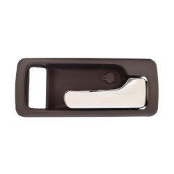 MANIJA INTERIOR HD ACCORD 2P COUPE 90-93 CON HOYO PARA SEGURO SEGURO MANUAL GRIS OBSCURO/CROMADO PLASTICO TWN HUSHAN 72125-SM2-A02ZL Derecho Delantera