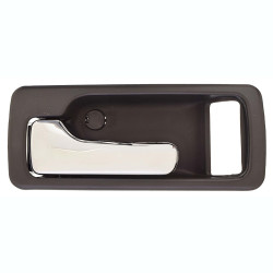 MANIJA INTERIOR HD ACCORD 2P COUPE 90-93 CON HOYO PARA SEGURO SEGURO MANUAL GRIS OBSCURO/CROMADO PLASTICO TWN HUSHAN 72165-SM2-A02ZL Izquierdo Delantera