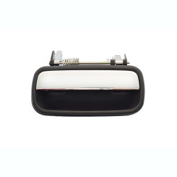MANIJA EXTERIOR TY HILUX 98-04 CORRUGADA NEGRA/CROMO PLASTICO TWN HUSHAN 69240-35150 Izquierdo Trasera