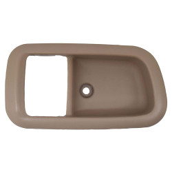 MANIJA INTERIOR TY TUNDRA CABINA Y MEDIA 00-06 SOLO BISEL BEIGE PLASTICO TWN HUSHAN 69297-0C010-E1 Derecho Trasera