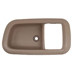 MANIJA INTERIOR TY TUNDRA CABINA Y MEDIA 00-06 SOLO BISEL BEIGE PLASTICO TWN HUSHAN 69298-0C010-E1 Izquierdo Trasera