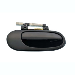 MANIJA EXTERIOR NS ALMERA 00-06 SIN HOYO PARA LLAVE LISA PARA PINTAR NEGRA PLASTICO TWN HUSHAN 82604-YS100 Derecho Delantera/Trasera