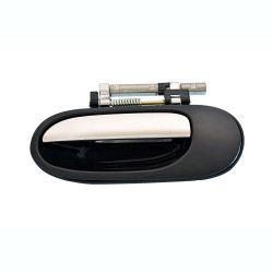 MANIJA EXTERIOR NS ALMERA 00-06 LISA PARA PINTAR NEGRA/CROMO PLASTICO TWN HUSHAN 82605-YS200 Izquierdo Trasera