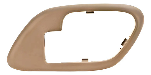 95-98 Gmc Sierra Bisel Manija Interior Beige Lado Derecho