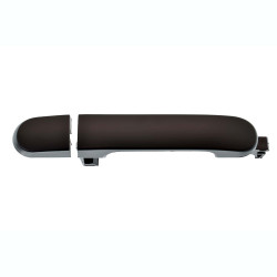MANIJA EXTERIOR NS MICRA 04-07 LISA PARA PINTAR NEGRA PLASTICO TWN HUSHAN Derecho/Izquierdo Delantera/Trasera