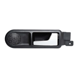 MANIJA INTERIOR VW GOLF 00-06/JETTA A4 99-07/CLASICO 08-15 SIN HOYO PARA CRISTAL CROMADA/NEGRA PARA BOCINA TWN HUSHAN 1J4839114BB41 Derecho Trasera
