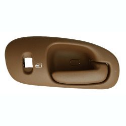 MANIJA INTERIOR DG INTREPID 98-04 CON HOYO PARA SEGURO BEIGE PLASTICO TWN HUSHAN 5102837AA Derecho Delantera