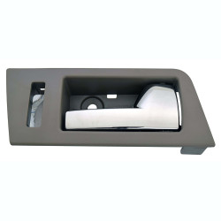 MANIJA INTERIOR FD ESCAPE 08-12/FOCUS USA TYPE MZ TRIBUTE MR MARINER 08-11 CON HOYO PARA SEGURO GRIS/CROMO PLASTICO TWN HUSHAN 8L8Z-7822600-BA Derecho Delantera