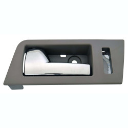 MANIJA INTERIOR FD ESCAPE 08-12/FOCUS USA TYPE MZ TRIBUTE MR MARINER 08-11 CON HOYO PARA SEGURO GRIS/CROMO PLASTICO TWN HUSHAN 8L8Z-7822601-BA Izquierdo Delantera