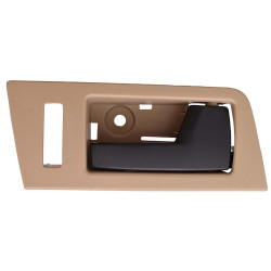 MANIJA INTERIOR FD ESCAPE 08-12/FOCUS USA TYPE MZ TRIBUTE 08-11 CON HOYO PARA SEGURO BEIGE/NEGRO PLASTICO TWN HUSHAN 8L8Z-7822601-AB Izquierdo Delantera