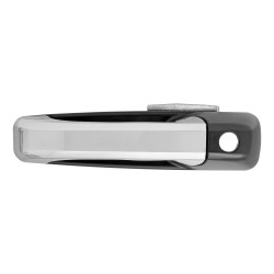 MANIJA EXTERIOR DG RAM 1500/2500/3500 09-18 CON HOYO PARA LLAVE LISA PARA PINTAR NEGRA/CROMO PLASTICO TWN HUSHAN 1GH291XRAB Izquierdo Delantera