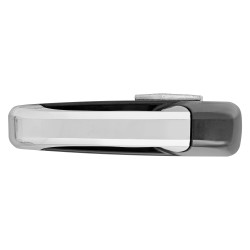 MANIJA EXTERIOR DG RAM 1500/2500/3500 09-18 LISA PARA PINTAR NEGRA/CROMO PLASTICO TWN HUSHAN 1GH271XRAA Izquierdo Trasera