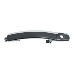 MANIJA EXTERIOR FD MONDEO 01-07 CON HOYO PARA LLAVE LISA PARA PINTAR NEGRA/CROMO PLASTICO TWN HUSHAN Izquierdo Delantera