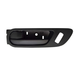 MANIJA INTERIOR MZ 3 10-13 CON HOYO PARA SEGURO NEGRO PLASTICO TWN HUSHAN BBM6-59-330-02 Izquierdo Delantera