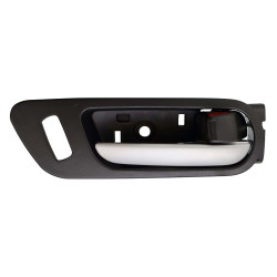 MANIJA INTERIOR MZ 6 09-13 CON HOYO PARA SEGURO NEGRO/PLATA PLASTICO TWN HUSHAN GS3L-58-330A-02 Derecho Delantera