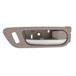 MANIJA INTERIOR MZ 6 09-13 CON HOYO PARA SEGURO GRIS/PLATA PLASTICO TWN HUSHAN GS3L-58-330A-74 Derecho Delantera