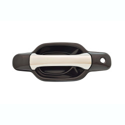 MANIJA EXTERIOR CV COLORADO GM CANYON 04-12 CON HOYO PARA LLAVE LISA PARA PINTAR NEGRA/CROMO PLASTICO TWN HUSHAN Izquierdo Delantera