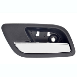 MANIJA INTERIOR CD ESCALADE EXT/ESV CV SUBURBAN/TAHOE GM YUKON 07-14 NEGRA/CROMO PLASTICO TWN HUSHAN Izquierdo Trasera