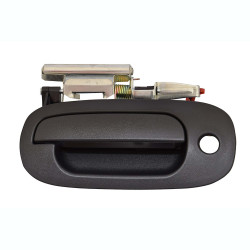 MANIJA EXTERIOR DG DAKOTA 02-04/DURANGO 02-03 CON HOYO PARA LLAVE CORRUGADA NEGRA PLASTICO TWN HUSHAN 55362891AB Izquierdo Delantera