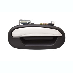 MANIJA EXTERIOR LC NAVIGATOR 98-02 LISA PARA PINTAR NEGRA/CROMO PLASTICO TWN HUSHAN F85Z-7826600 Derecho Trasera