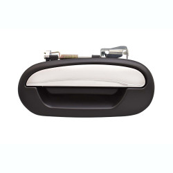 MANIJA EXTERIOR LC NAVIGATOR 98-02 LISA PARA PINTAR NEGRA/CROMO PLASTICO TWN HUSHAN F85Z-7826601 Izquierdo Trasera