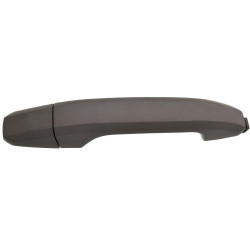 MANIJA EXTERIOR CV CHEYENNE/SILVERADO 14-18/SUBURBAN/TAHOE 15-17 GM SIERRA 14-18/YUKON 15-17 CV PICK UP 14-18 SIN HOYO PARA LLAVE CORRUGADA NEGRA PLASTICO TWN HUSHAN 22923605 Derecho Delantera