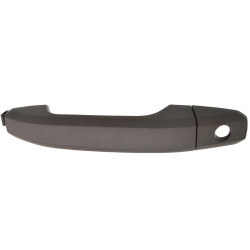 MANIJA EXTERIOR CV CHEYENNE/SILVERADO 14-18/SUBURBAN/TAHOE 15-17 GM SIERRA 14-18/YUKON 15-17 CV PICK UP 14-18 CON HOYO PARA LLAVE CORRUGADA NEGRA PLASTICO TWN HUSHAN Izquierdo Delantera