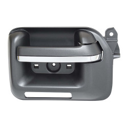 MANIJA INTERIOR CV CHEYENNE/SILVERADO GM SIERRA 14-18 CON HOYO PARA SEGURO NEGRA/CROMO PLASTICO TWN HUSHAN 23142287 Izquierdo Delantera
