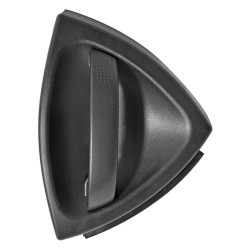MANIJA EXTERIOR SM FORTWO W450 98-07 SIN HOYO PARA LLAVE CORRUGADA NEGRA PLASTICO TWN HUSHAN Q0000541V008000000 Derecho Delantera