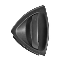 MANIJA EXTERIOR SM FORTWO W450 98-07 SIN HOYO PARA LLAVE CORRUGADA NEGRA PLASTICO TWN HUSHAN Q0000540V008000000 Izquierdo Delantera