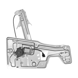 ELEVADOR DE CRISTAL CV EQUINOX 05-09 PT TORRENT 06-08 ELECTRICO 1 PIEZA 2 PINS CON MOTOR 12VCC TWN HUSHAN 88980981 Izquierdo Delantera