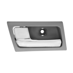MANIJA INTERIOR FD GRAND MARQUIS/CROWN VICTORIA 03-11 GRIS/CROMO PLASTICO TWN HUSHAN 5W3Z-5421819-AAC Izquierdo Delantera/Trasera
