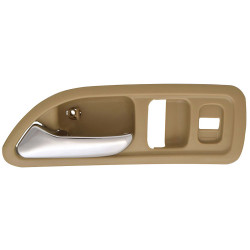MANIJA INTERIOR HD ACCORD 2P COUPE 94-97 CON HOYO PARA SEGURO SEGURO ELECTRICO BEIGE/CROMADA PLASTICO TWN HUSHAN Izquierdo Delantera